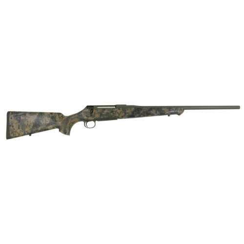 Blaser Usa Inc. Sauer 100 Cherokee Bolt Action Rifle 6.5 PRC 24" Barrel Tundra Green Cerakote Woodland Camo Stock