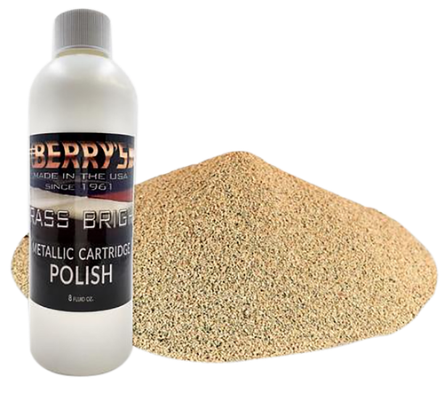 Berry's Mfg 73743 Brass Polishing Kit 8 oz Brass Bright 6 lbs Corn Media