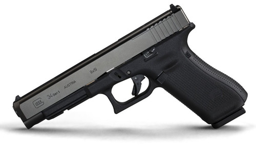 Glock 34 Gen 5 9mm Luger Pistol 5.3" Barrel 17+1 Round