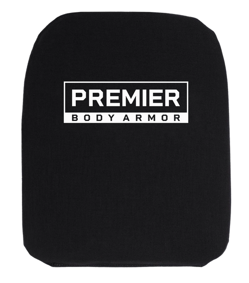 Premier Body Armor Universal Fit 10x12 Level IIIA Backpack Panel Black