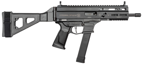 Grand Power Stribog SP9A3G 9mm Luger Pistol 8" Barrel 15+1 Round Black SB Tactical Brace