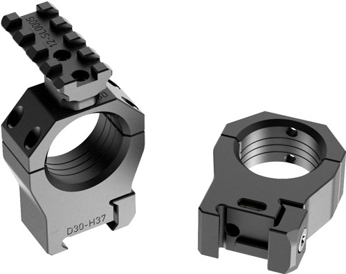 GEN III W/LEVEL HIGH BLACKAUDERE SCOPE RINGS PSR 30MM - Image 1