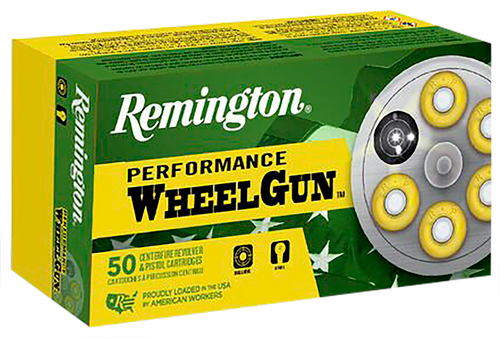 Remington Performance WheelGun 38 Special Ammo 158 Grain Semi-Wadcutter Box of 50