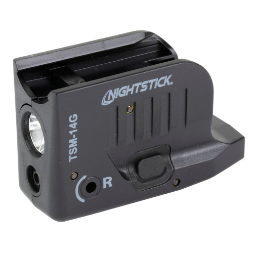 Bayco TSM-14G Weapon Light with Green Laser Black for Glock 43X/48 MOS