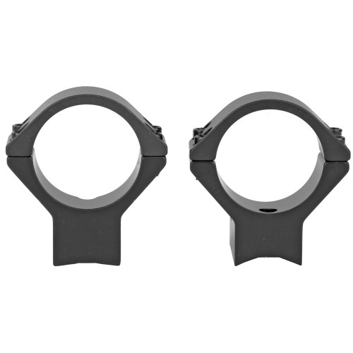 Talley Lightweight 2-Piece Scope Mounts with Integral 30mm Rings Remington 700 Matte Black Medium - Image 1