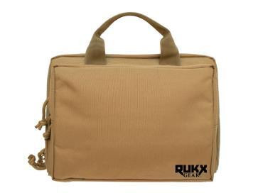 American Tactical Inc Rukx Gear Double Pistol Case Tan
