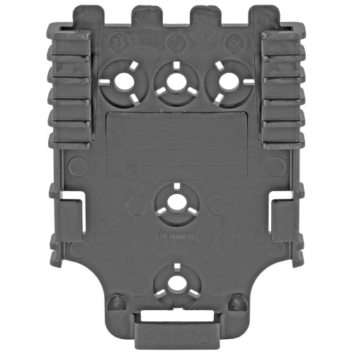 Safariland Quick Locking System QLS 22L Receiver Plate with Lock Polymer Black - Image 1