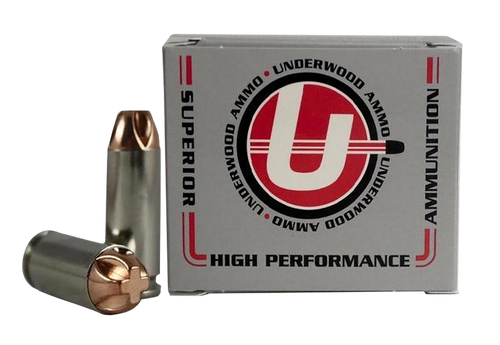 Underwood 10mm Auto Ammo 140 Grain Lehigh Xtreme Penetrator Fluted Lead Free Box of 20