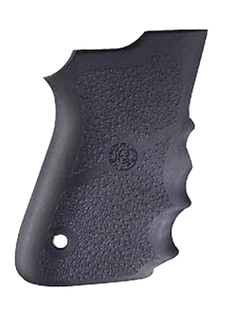 Hogue Wraparound Rubber Grips with Finger Grooves S&W 6906 9mm, 40 S&W Double Stack Black