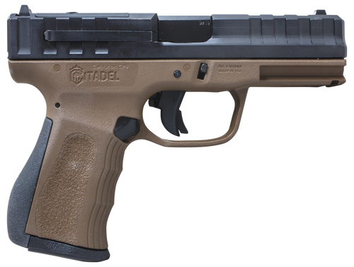 Citadel Centurion CP9 9mm Luger Pistol 4" Barrel 14+1 Round Black Steel Slide Bronze Polymer Frame