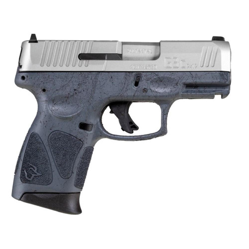 Taurus G3c 9mm Luger Pistol 3.2" Barrel 12+1 Round Grey Splatter Black Stainless Steel