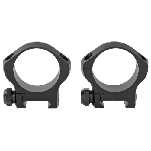 Warne Mountain Tech Picatinny 35mm Scope Rings Matte Black Low
