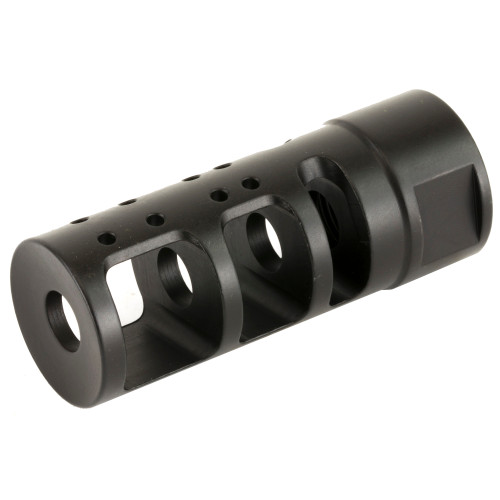 Spikes Tactical R2 Muzzle Brake 308 5/8x24 Thread 416 Stainless Steel Black Nitride - Image 1