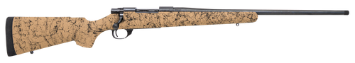 Howa HHS43334 HS Precision Bolt Action Rifle 300 Winchester Magnum 24" Blued Threaded Barrel Tan/Black Stock
