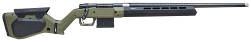Howa 1500 Hera H7 Bolt Action Rifle 6.5 Creedmoor 24" Carbon Fiber Threaded Barrel OD Green & Black Stock