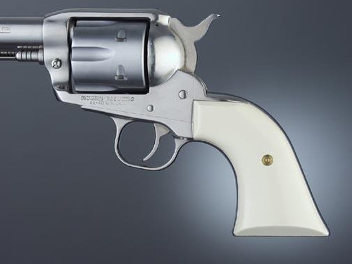 Hogue Grips Ruger Blackhawk, Single Six, Vaquero Ivory Polymer Hogue Grips Ruger Blackhawk, Single Six, Vaquero Ivory Polymer