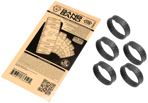 Strike Industries Bang Band 2" x 0.60" Black 5-Pack