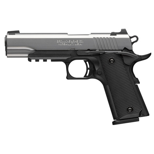 Browning 1911-380 380 ACP Pistol 4.25" Barrel 8+1 Round Stainless Steel Slide