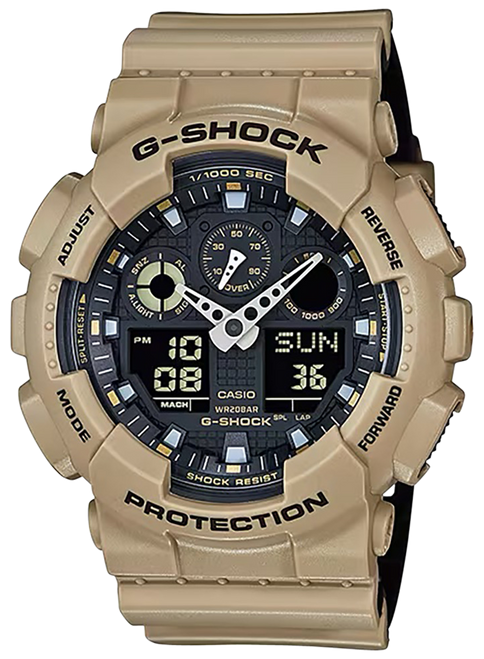 Casio G-Shock GA100L-8A Watch Brown