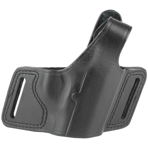 Bianchi 5 Black Widow OWB Holster Right Hand 1911 Government Leather Black - Image 1