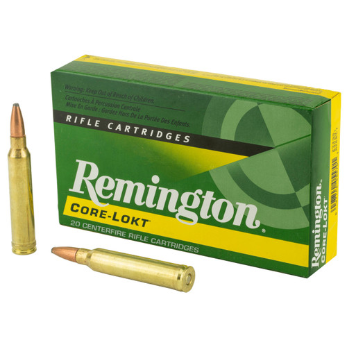 Remington Core-Lokt 300 Winchester Magnum Ammo 150 Grain Jacketed Soft Point Box of 20