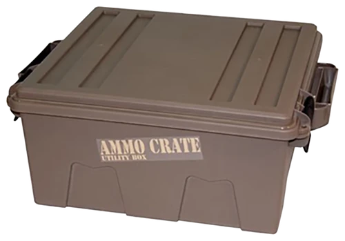 MTM Ammo Crate Polymer Dark Earth 7.25" Deep