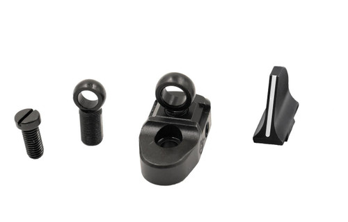XS Ghost Ring Sight Set Henry 357 with Dovetail Front Sight Steel Black