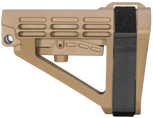 SB Tactical SBA4 5-Position Adjustable Brace AR-15 FDE