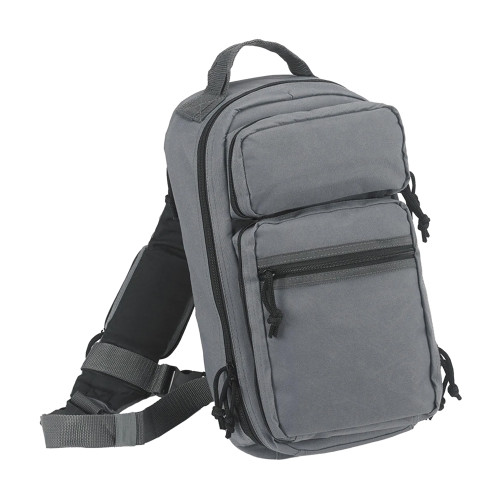 US Peacekeeper EDC Sling Pack 8.5x17x5.5 Grey - Image 1