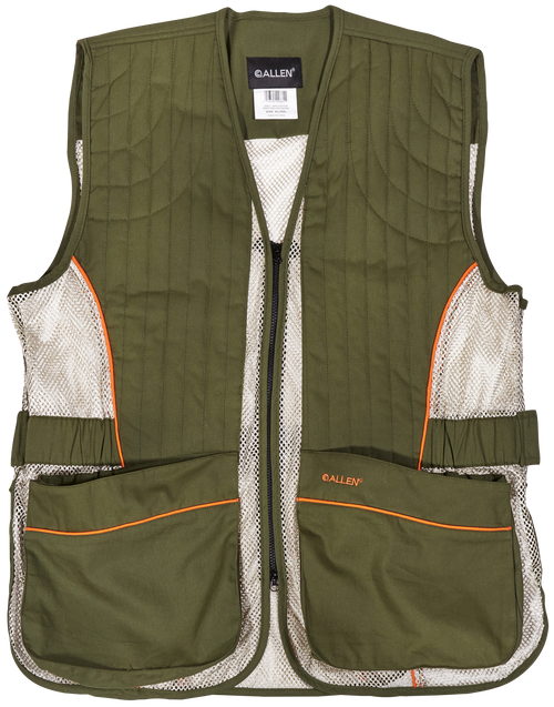 Allen Ace Shooting Range Vest Green XL/2XL