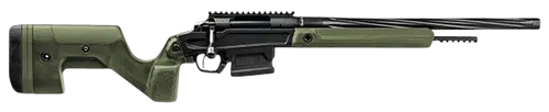 Stag Arms SABR01030001 Pursuit Bolt Action Rifle 308 Winchester 18" Threaded Fluted Barrel Black Cerakote Receiver OD Green Stock