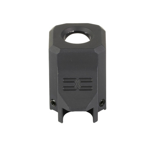 Faxon EXOS-533 Compensator Glock 43X/48 1/2x28 Thread Aluminum Black