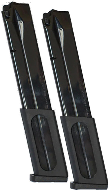2 18RD & 2 30RD BLACK USABERETTA 92GTS 9MM 4.7" FS - Image 1