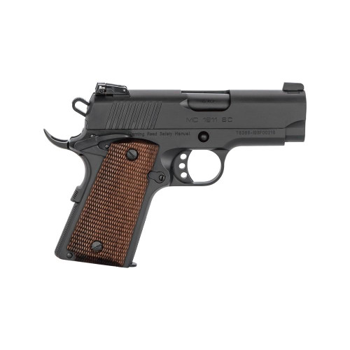 EAA Girsan MC1911 SC Officer 9mm Luger Pistol 3.4" Barrel 7+1 Round Black
