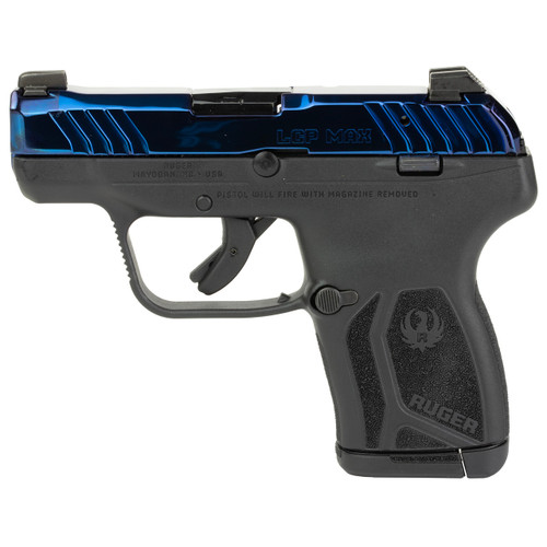 Ruger LCP MAX .380 ACP Pistol 2.8" Barrel 10+1 Round Sapphire PVD Finish