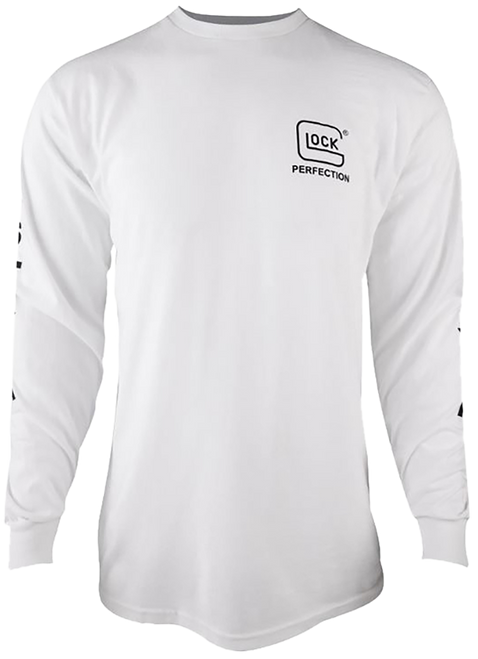 Glock AP96094 Perfection Long Sleeve Tee White Large