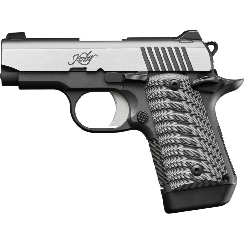 Kimber Micro 9 Eclipse 9mm Luger Pistol 3.15" Barrel 7+1 Round Stainless Slide Gray/Black Grip Gray Frame - Image 1