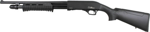 Iver Johnson Pump Action 20 Gauge Shotgun 18" Barrel Black Synthetic Stock - Image 1