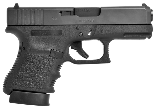 Glock 36 Gen 3 45 ACP Pistol 3.78" Barrel 6+1 Round Black (Slimline Design, Single-Stack Magazine)