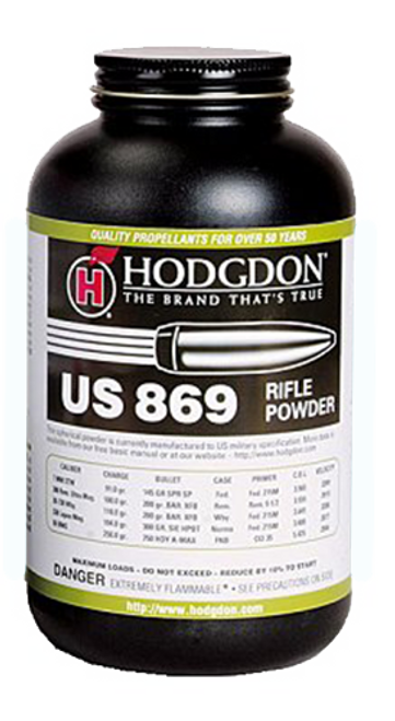 Hodgdon US 869 Spherical Rifle Powder 1 lbs