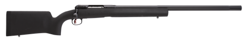 Savage Arms 12 Long Range Precision Bolt Action Rifle 6.5 Creedmoor 26" Fluted Black Barrel Black Frame Black Field Stock
