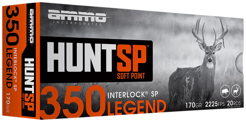 Ammo Inc 350 Legend Ammo 170 Grain Soft Point Box of 20