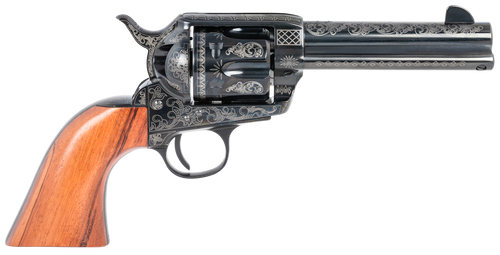 Pietta 1873 Great Western II 45 Colt (Long Colt) Revolver 4.75" Blued Barrel 6 Round Walnut Grip