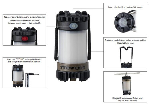Streamlight Siege X USB Lantern Coyote