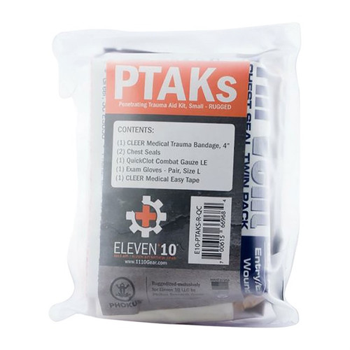 Eleven 10 PTAKS Rugged-Refill Pod with Combat Gauze Coyote Eleven 10 PTAKS Rugged-Refill Pod with Combat Gauze Coyote