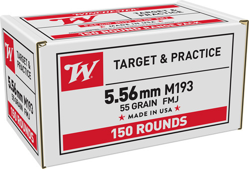 FMJ 600RD CASE LOTWINCHESTER USA 5.56X45 55GR FMJ 600RD CASE LOTWINCHESTER USA 5.56X45 55GR
