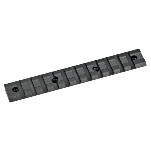 Weaver 1-Piece Multi Slot Tactical Weaver-Style Scope Base for Savage 110 Through 116 Round Rear, Long Action Matte Black