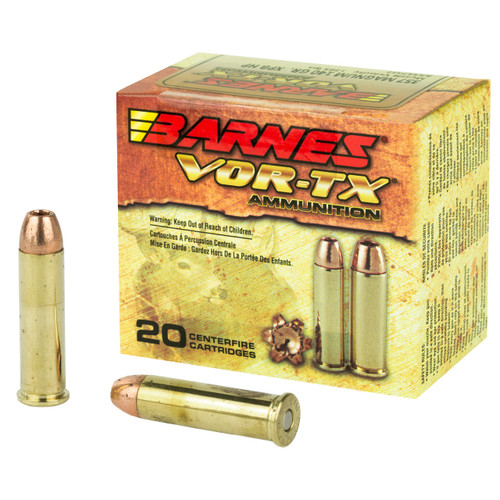 Barnes Bullets VOR-TX 357 Magnum 140 Grain XPB Handgun Ammo 20 Rounds