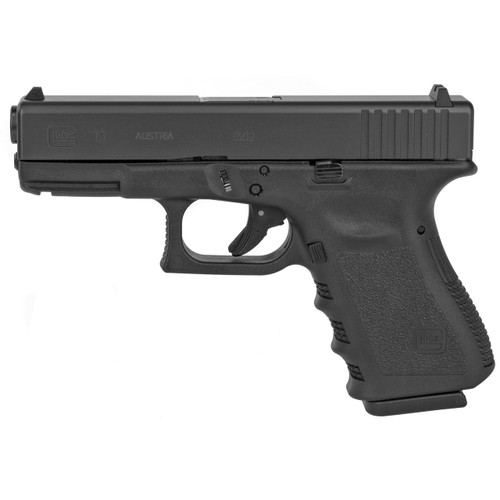 Glock 19 9mm Pistol 4.02" Barrel 15 Rounds 2 Magazines Black