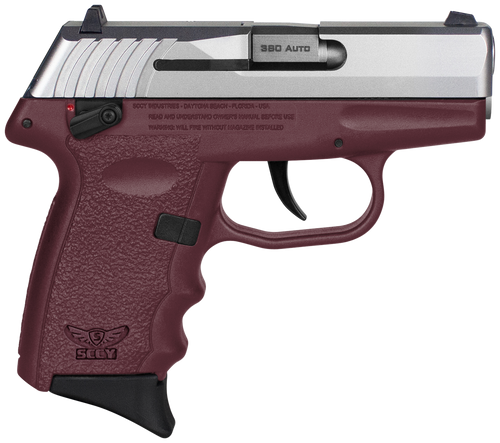 SCCY CPX-4TTCR .380 ACP Pistol 2.96" Barrel 10+1 Round Crimson Red